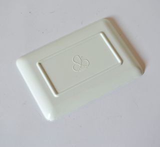 Platillo o cenicero vintage de melamina. Railway