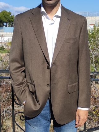 Americana Emidio Tucci lana y cachemira