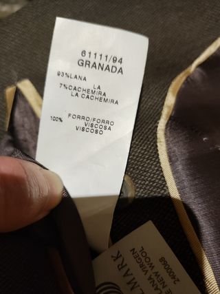 Americana Emidio Tucci lana y cachemira