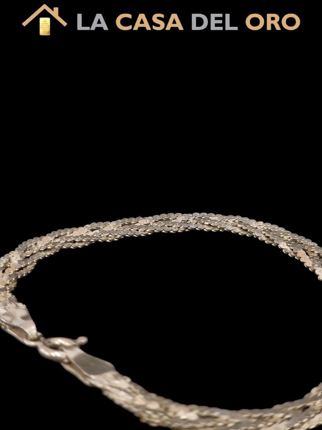 Pulsera oleaje plata 925 -C411/PC116-