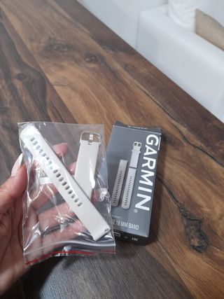 Correa Garmin beige nueva