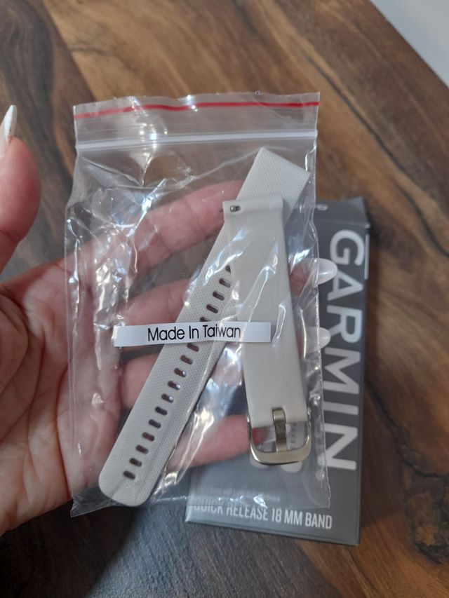 Correa Garmin beige nueva