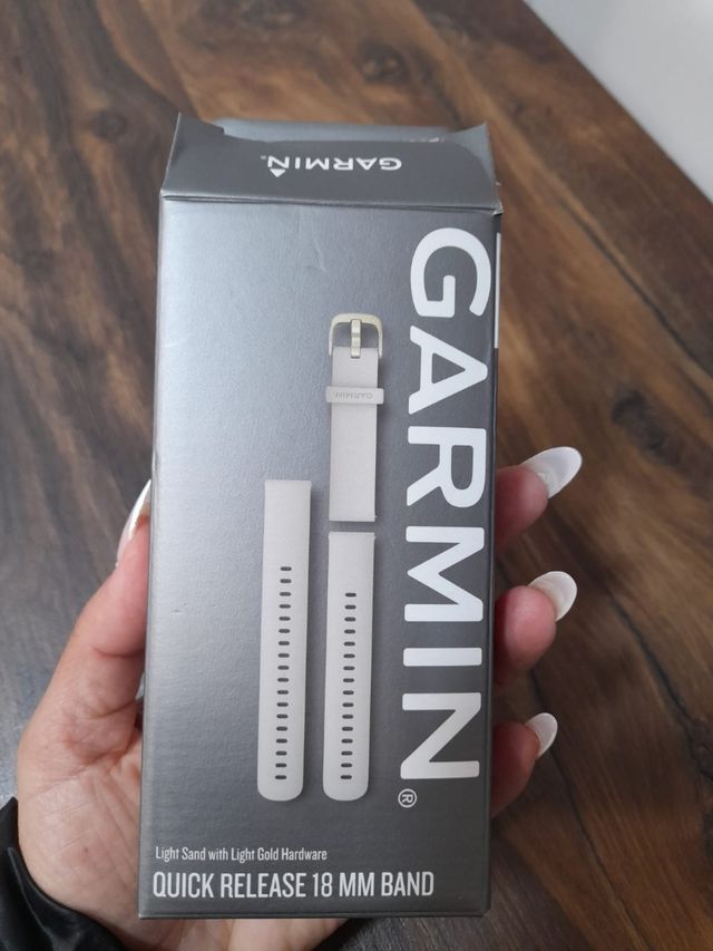 Correa Garmin beige nueva