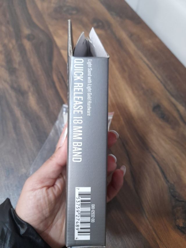 Correa Garmin beige nueva