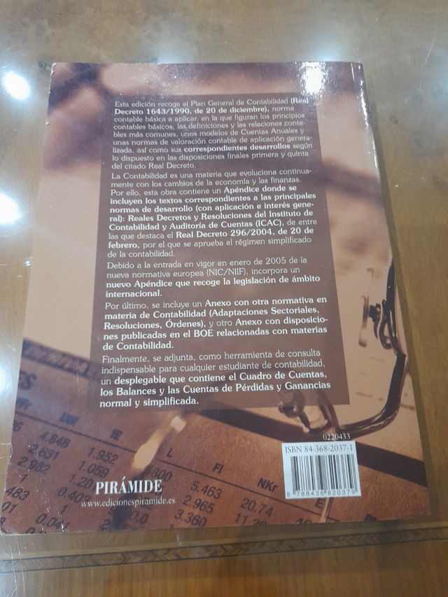 Plan General de Contabilidad