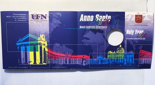 VATICANO Anno Santo 2000 -Moneta Lire 2000 in Arg.