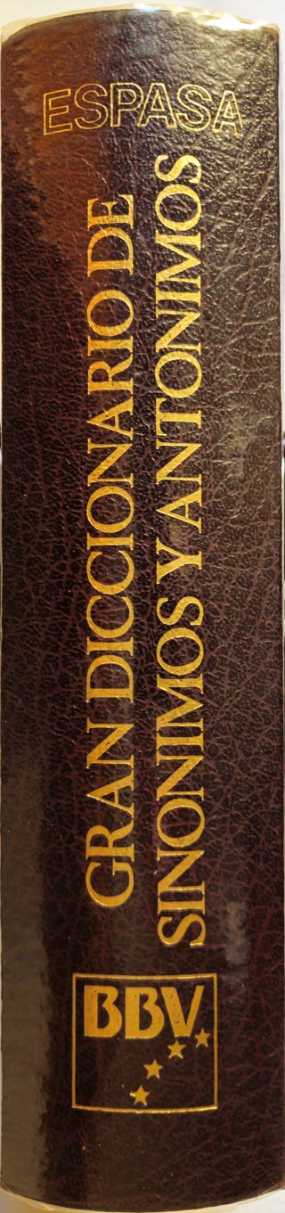 Diccionario de Sinónimos Antónimos y marcapáginas