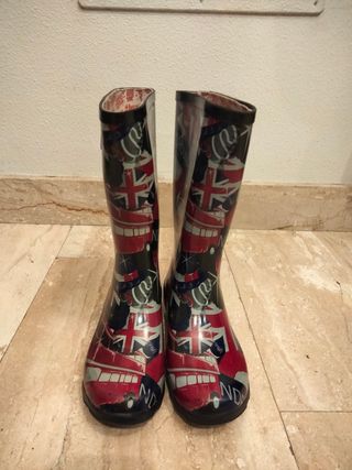 Botas de agua, talla 35