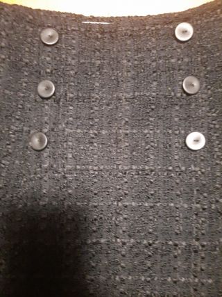 Minifalda mango negra