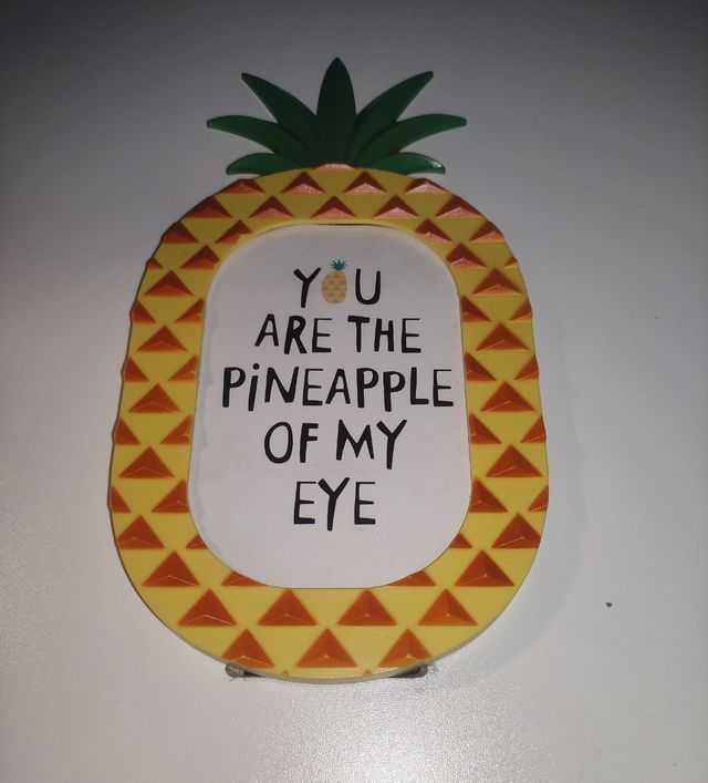 Cuadro pequeño de piña
