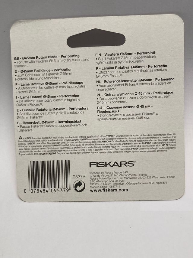 Cuchilla Fiskars 9537P