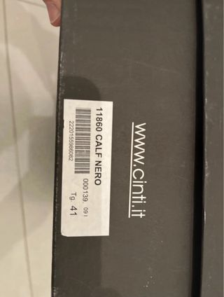 Stivali di pelle a ginocchio da donna, taglia 41