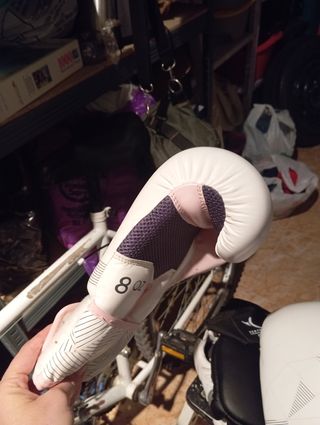 Guantes de boxeo chica