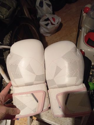 Guantes de boxeo chica