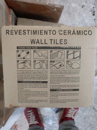 Azulejo Amarillo Mostaza Mate 20X20 (20m2)