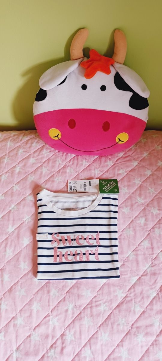 Camiseta rayas 7-8 años Niña Tex kids
