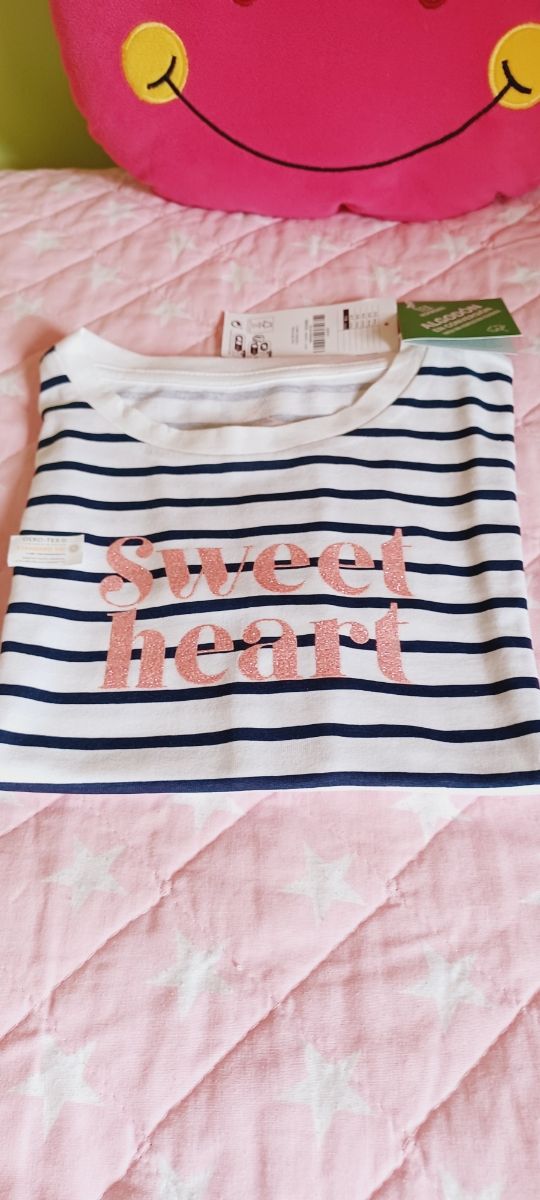 Camiseta rayas 7-8 años Niña Tex kids