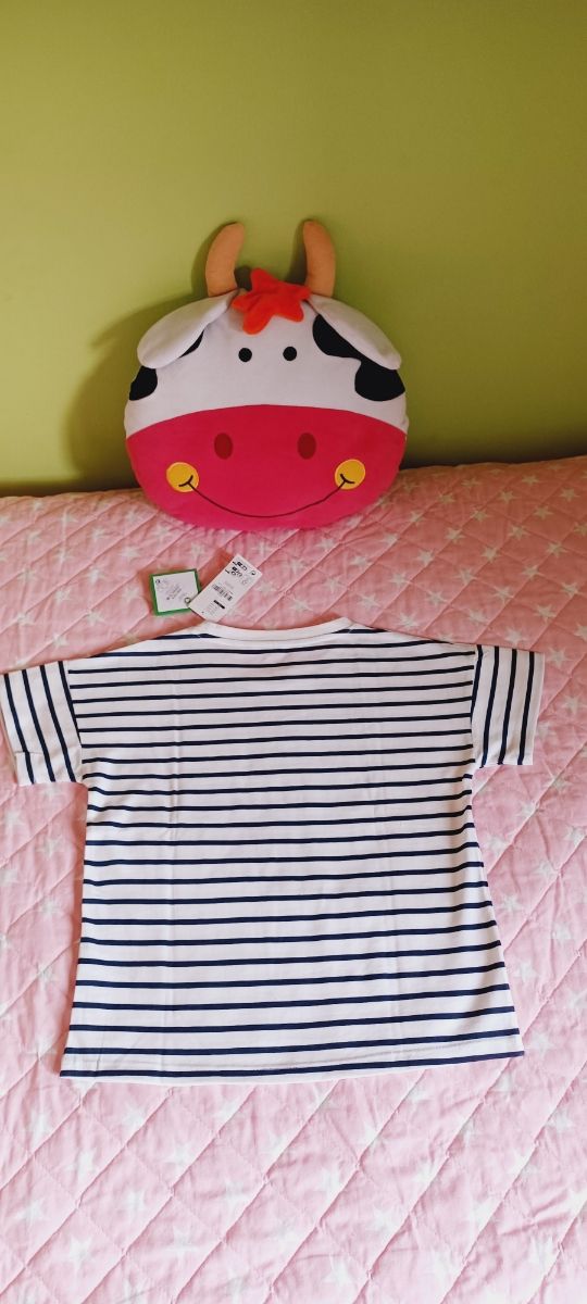 Camiseta rayas 7-8 años Niña Tex kids