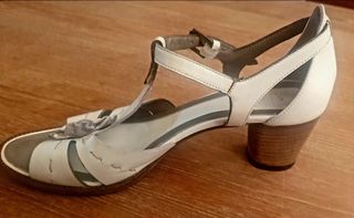 Sandalo bianco donna