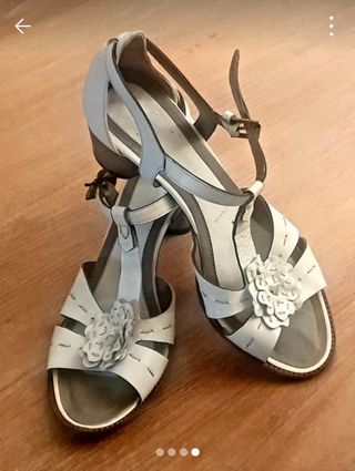 Sandalo bianco donna