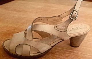 Sandalo donna color tortora