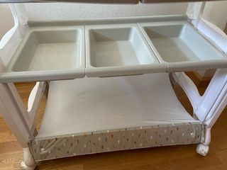 Cambiador con bañera