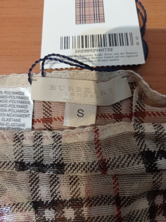 Braguita tanga Burberry