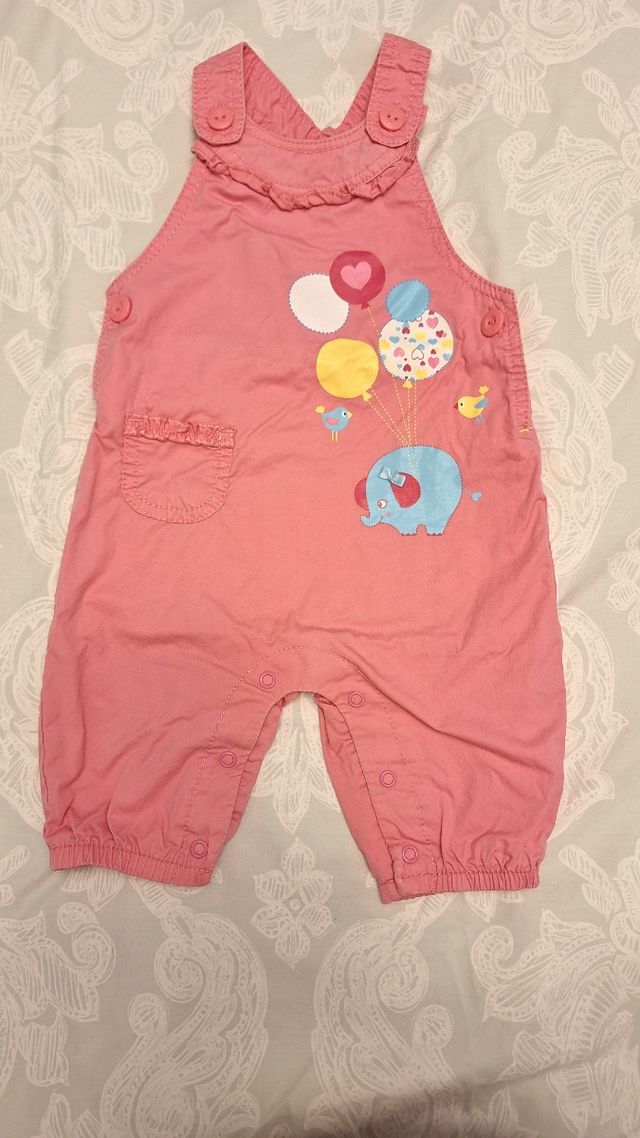 Pelele rosa talla 2-4 meses