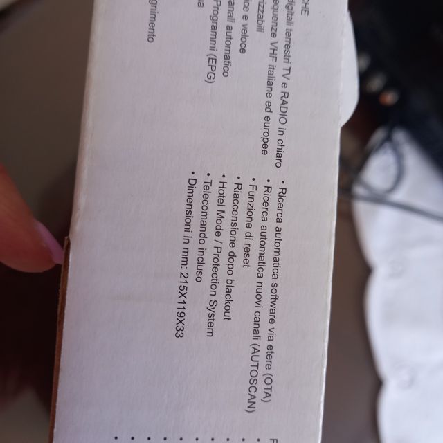 Box digitale terrestre Zapper