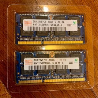 Hynix 4GB 2x2GB PC3-8500S DDR3 Laptop Memory RAM