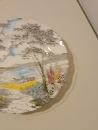 Piatto inglese da parete