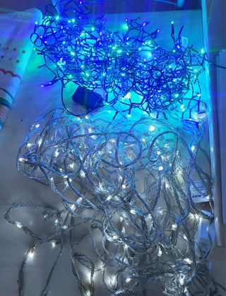 Luci di natale luminarie 20.5 metri ed 11 M