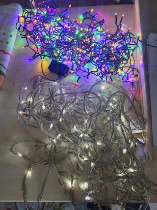 Luci di natale luminarie 20.5 metri ed 11 M