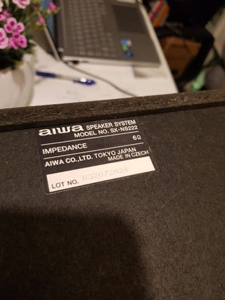 Altavoces Aiwa
