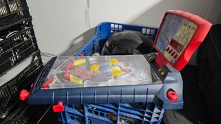 Juguete spiderman pinball