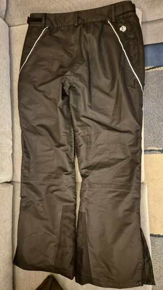 Calças pretas snowboard até 1,8m