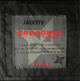 Abrigo hombre Broadway jackets negro.