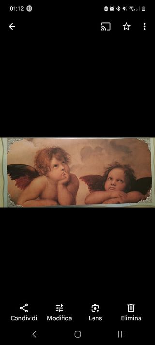 Quadro con gli Angeli di Raffaello