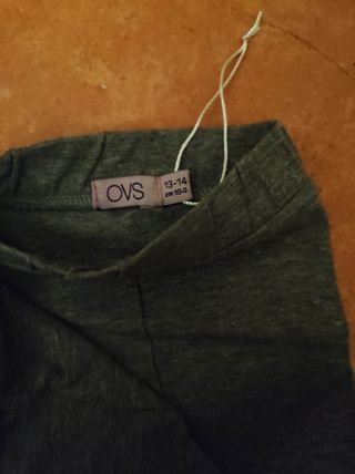 Leggins grigio OVS bimba tg. 14 anni