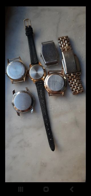 Lotto 6 orologi da polso Vintage 