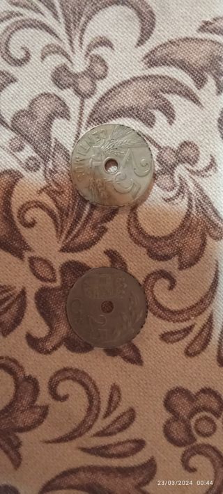 Moneda antigua española 