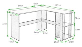 Escritorio de esquina