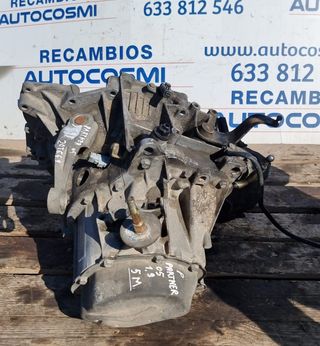 CAJA CAMBIOS PEUGEOT PARNTER 2005 1.9D REF. 20TE49