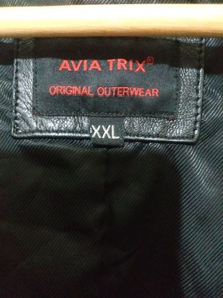 Abrigo Negro⚫ Largo de Piel