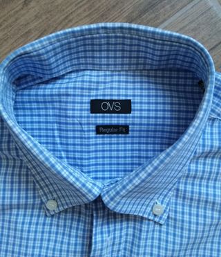 Camicia uomo cotone quadretti