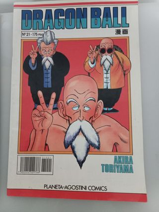 LOTE DE DOS CÓMICS DE DRAGON BALL DE PLANETA 1992.