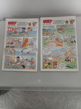 LOTE DE DOS CÓMICS DE DRAGON BALL DE PLANETA 1992.