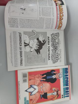 LOTE DE DOS CÓMICS DE DRAGON BALL DE PLANETA 1992.
