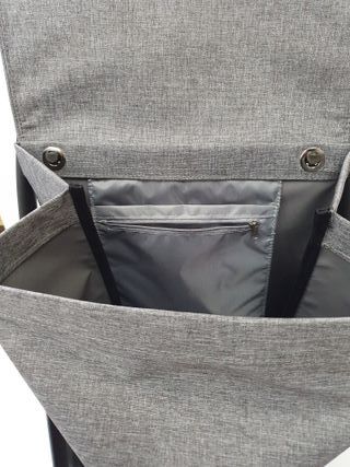 Carro 2 ruedas Tweed 8 Gris