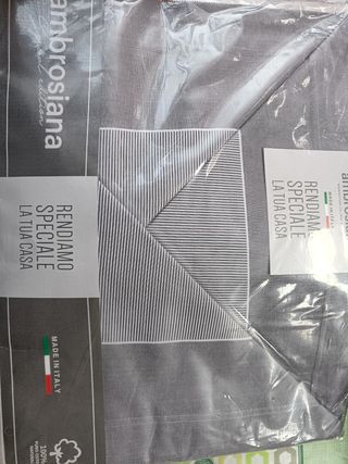 Lenzuola matrimoniali cotone ambrosiana